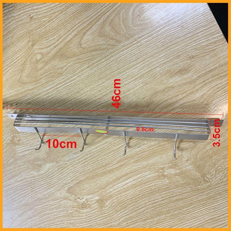 Giá Inox Cài Dao Có Móc Treo bằng inox
