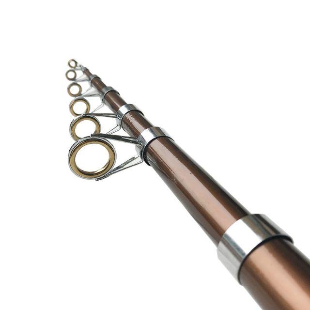 Bộ cần câu rút 3m máy yumoshi lc 7000 tặng kèm phụ kiện