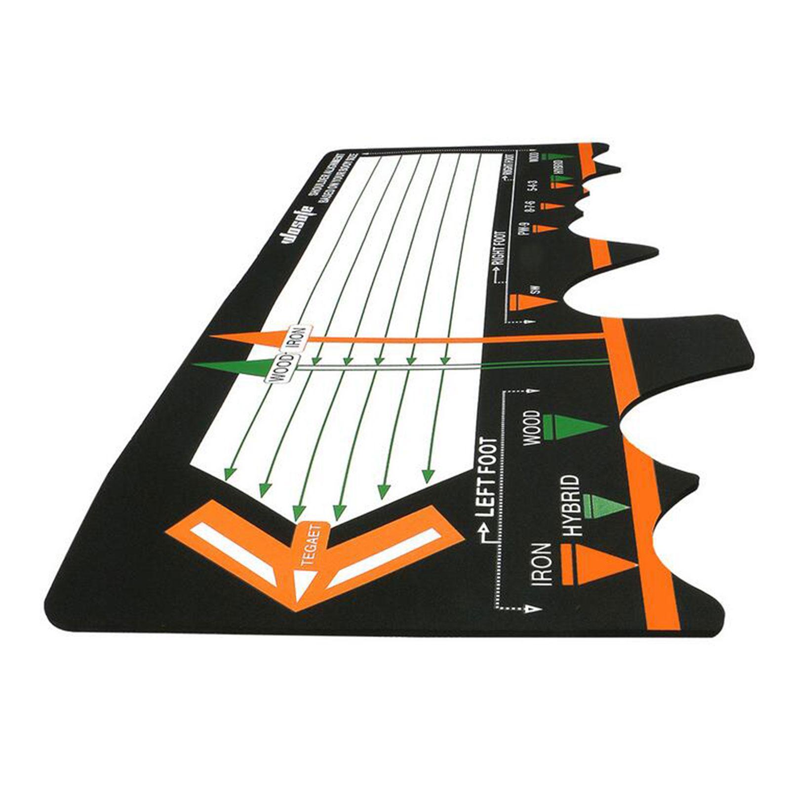Golf Practice Swing Mat, Golf Swing Practice for Swing Detection Batting, Golf Pad for Driving Range Golf Accessories