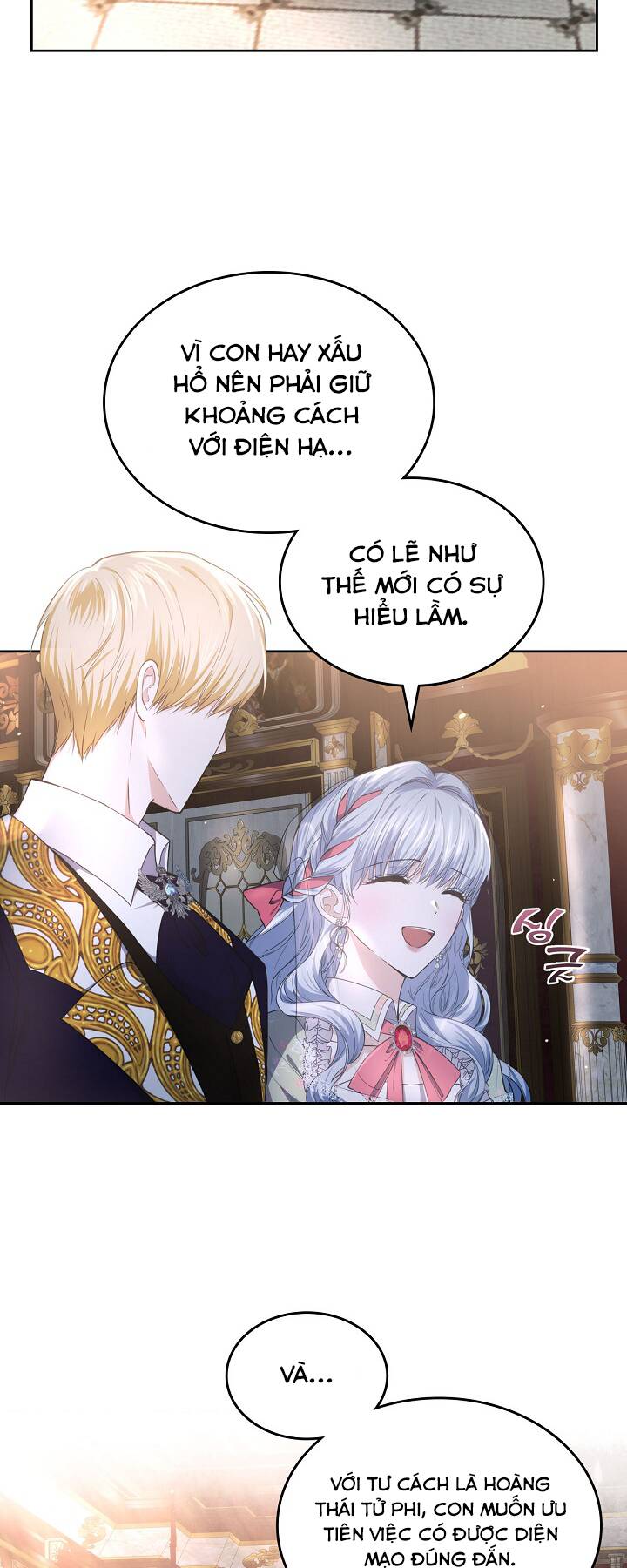 con gái bá tước bỗng thành vị hôn thê của thái tử điện hạ chapter 18 5