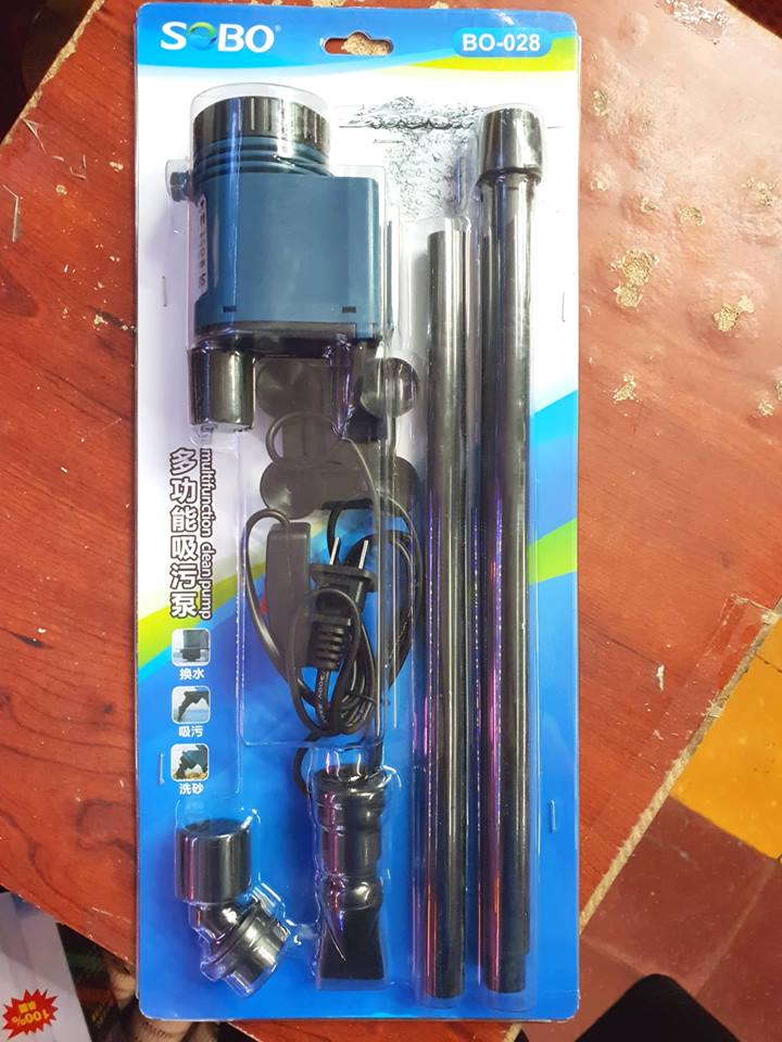 MÁY HÚT CẶN VỆ SINH HỒ CÁ CẢNH BO-028