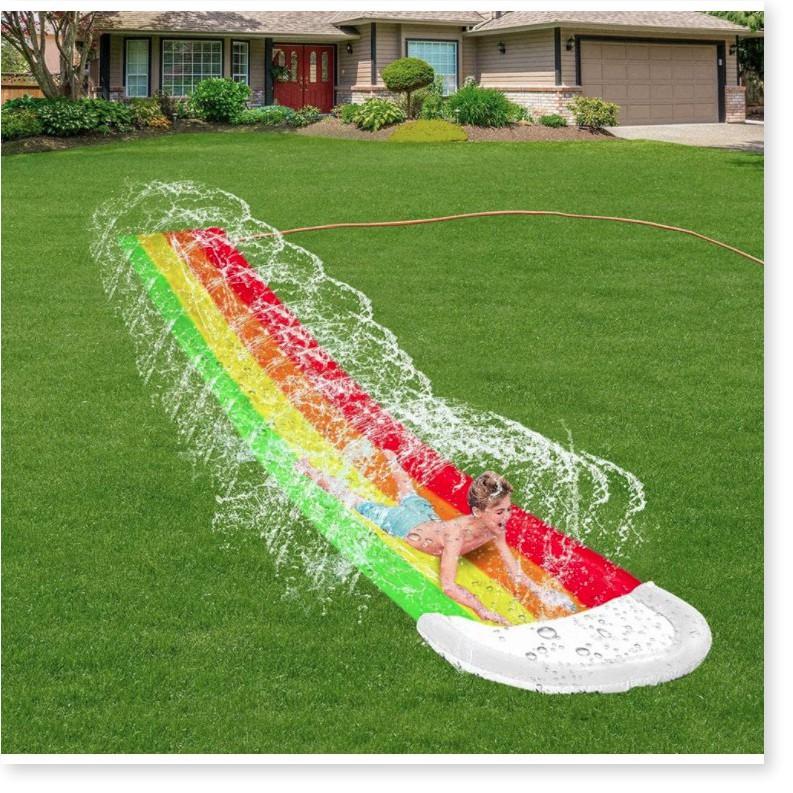 Phao trượt nước Rainbow Waterslide dài 4.8 mét