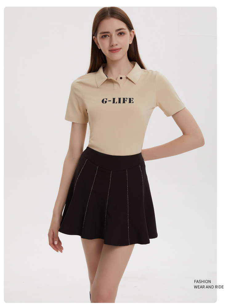 Áo Cộc Tay Golf Nữ