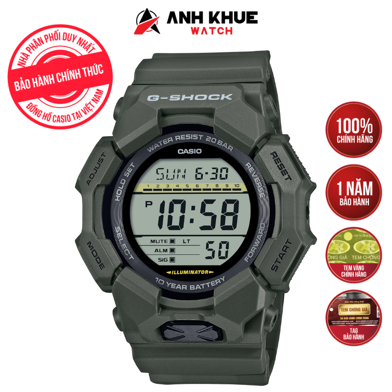 Đồng hồ Casio G-SHOCK GD-010-3DR Chính Hãng