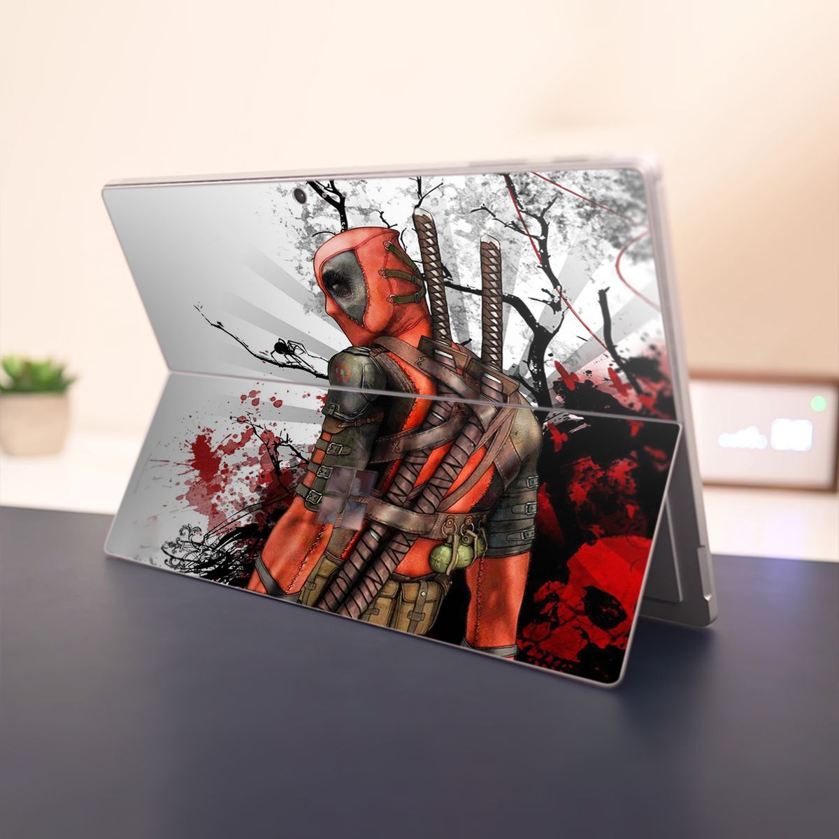 Skin dán hình Deadpool cho Surface Go, Pro 2, Pro 3, Pro 4, Pro 5, Pro 6, Pro 7, Pro X - Mã: deap010 - Surface Pro X