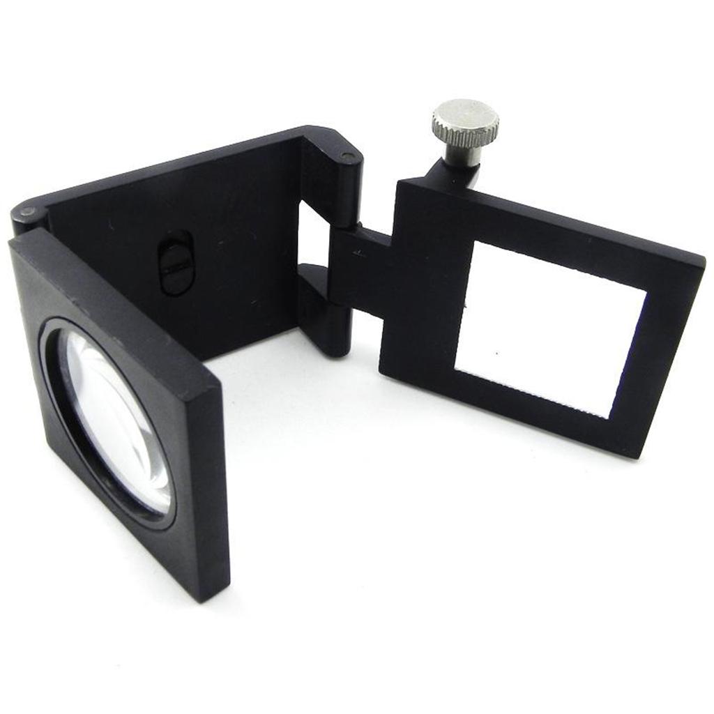 10X Foldable Optical Glass Magnifier Inspection Mirror for Jewelry