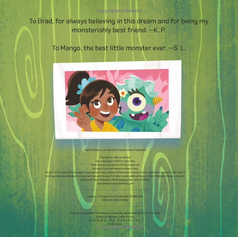 Sách ngoại văn: The Monster Above The Bed