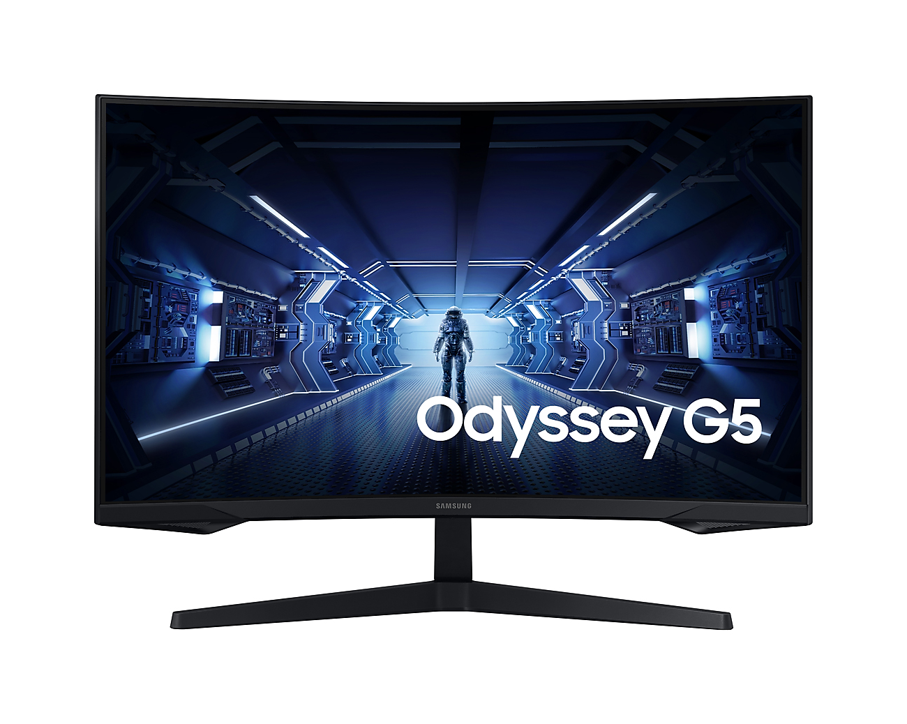 Màn hình máy tính Samsung Odyssey G5 27 inch LC27G55TQBEXXV 2560x1440/VA/144Hz/1ms/Free Sync/cong - Hàng chính hãng