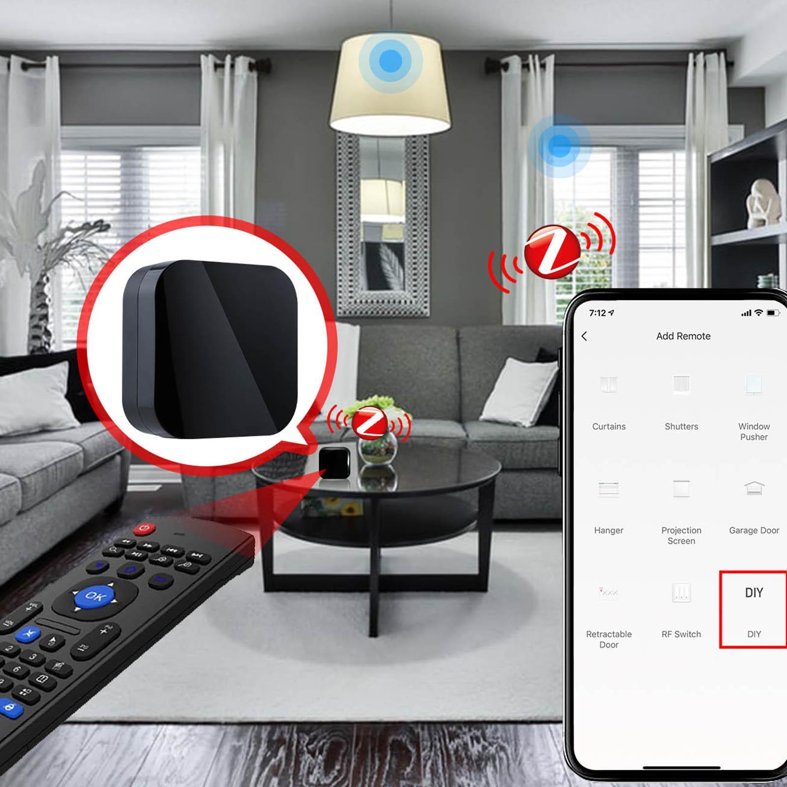 Zigbee IR Remote Controller Smart Home Infrared Remote Control for IR Appliances