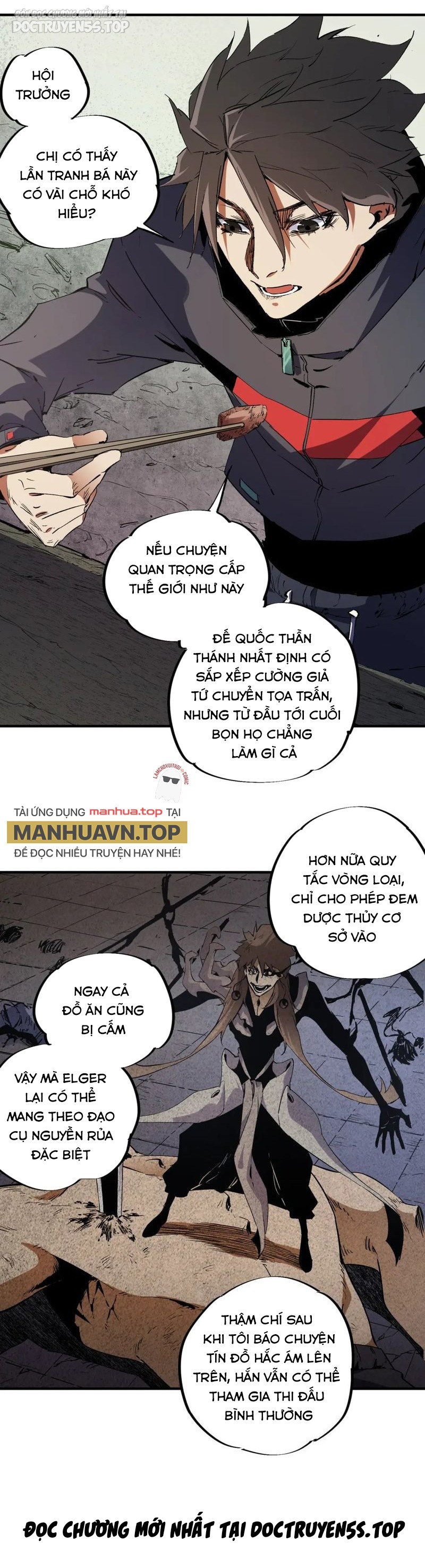 toàn dân chuyển chức: không có chức ta kết thúc thần minh chapter 80 6