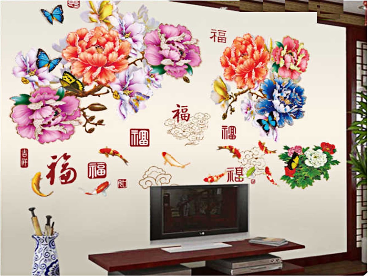 DECAL MẪU ĐƠN ĐỎ