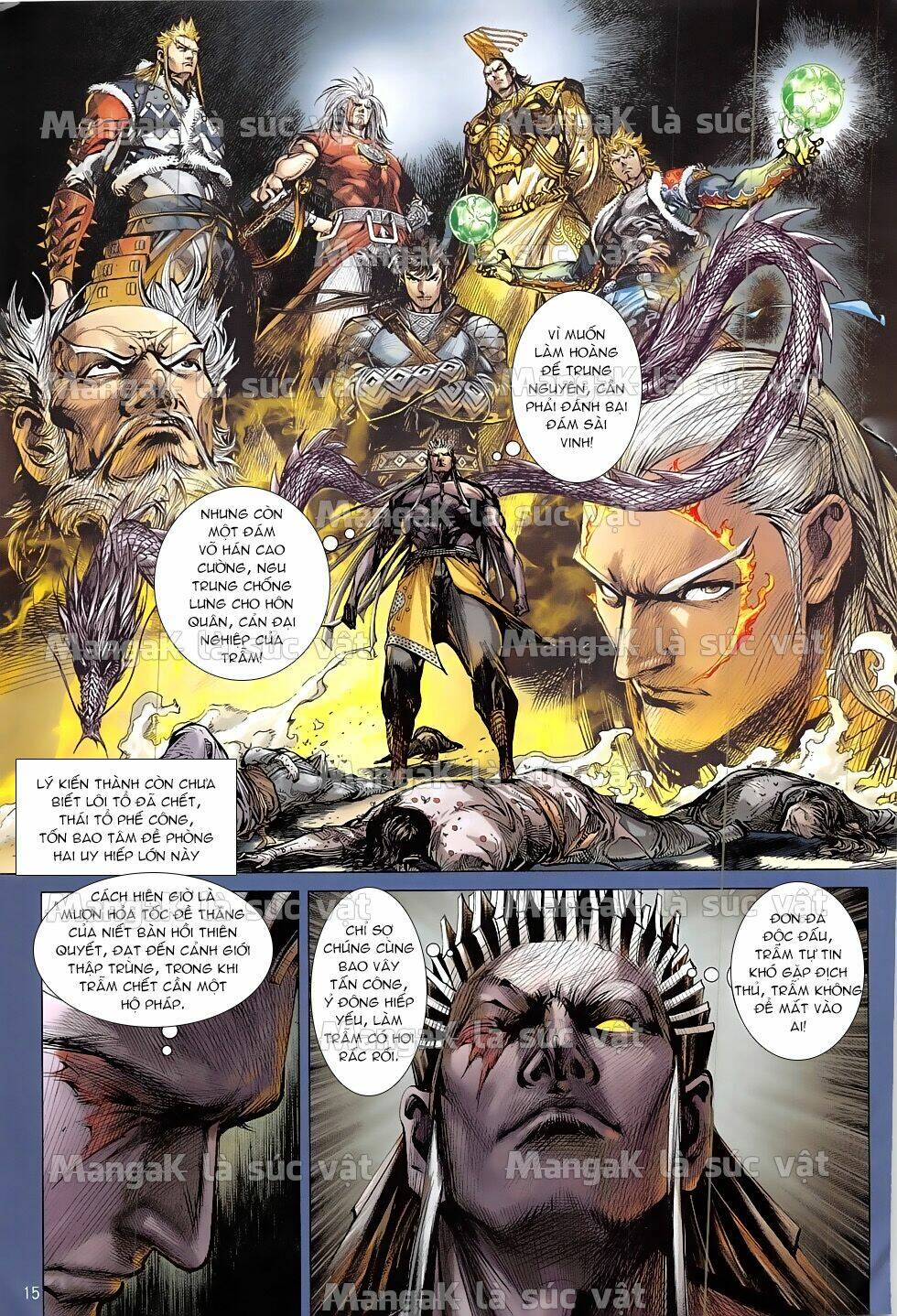 thiết tướng tung hoành (cựu tác) chapter 215 15