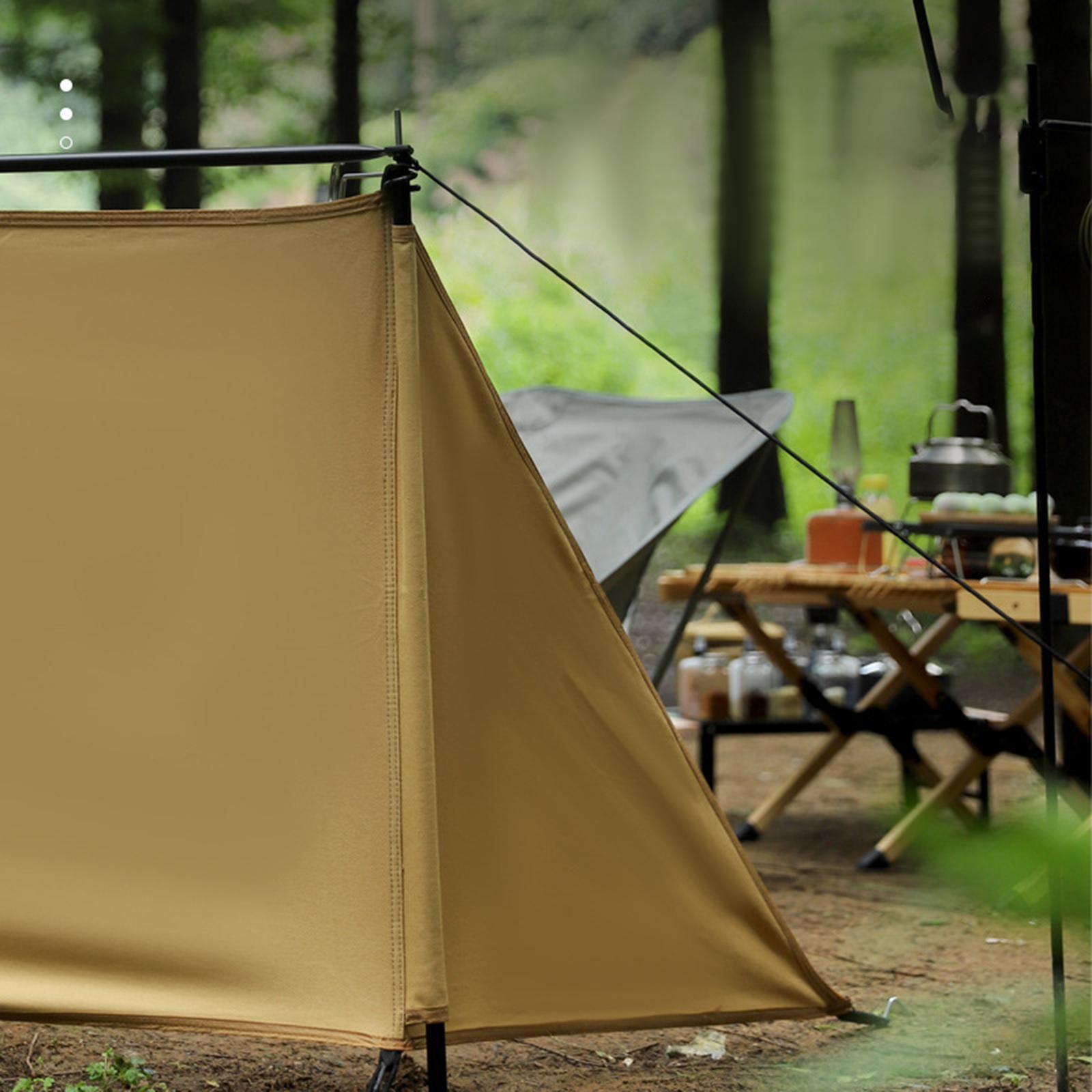 Outdoor Camping Windshield Windscreen for Garden BBQ Hiking