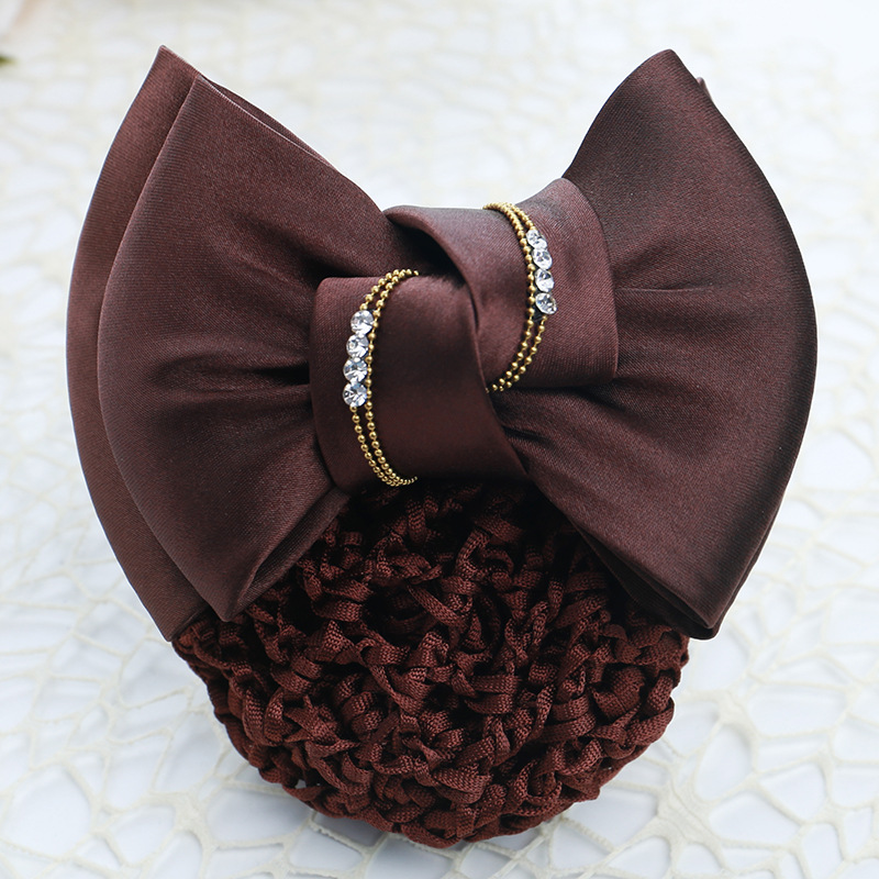 Kẹp búi lưới màu đơn