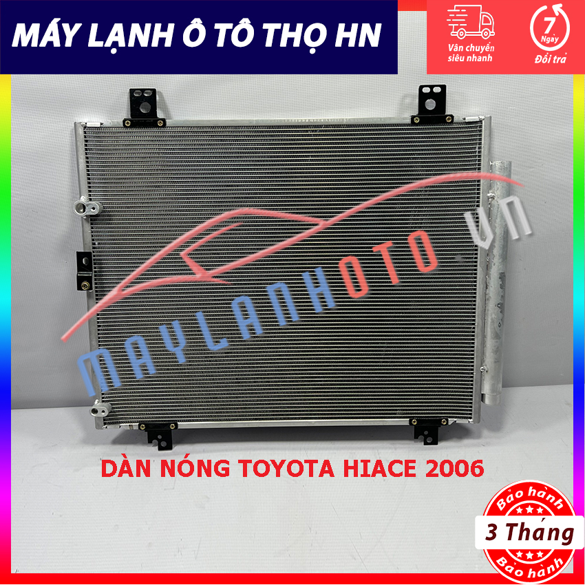 Dàn nóng Toyota Hiace 2006 Hàng xịn Thái Lan