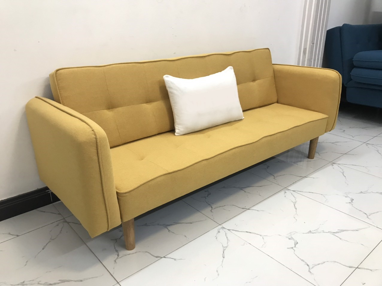 Ghế dài sofa bed tay vịn phòng khách sivali07 sopha