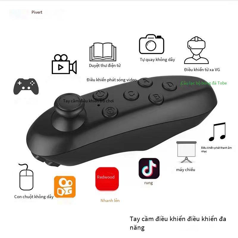 Giá thấp nhất VRPARK Bluetooth VR tay cầm điện thoại di động điều khiển từ xa trò chơi chuột không dây chuột không khí bộ điều khiển somatosensory tay cầm Android