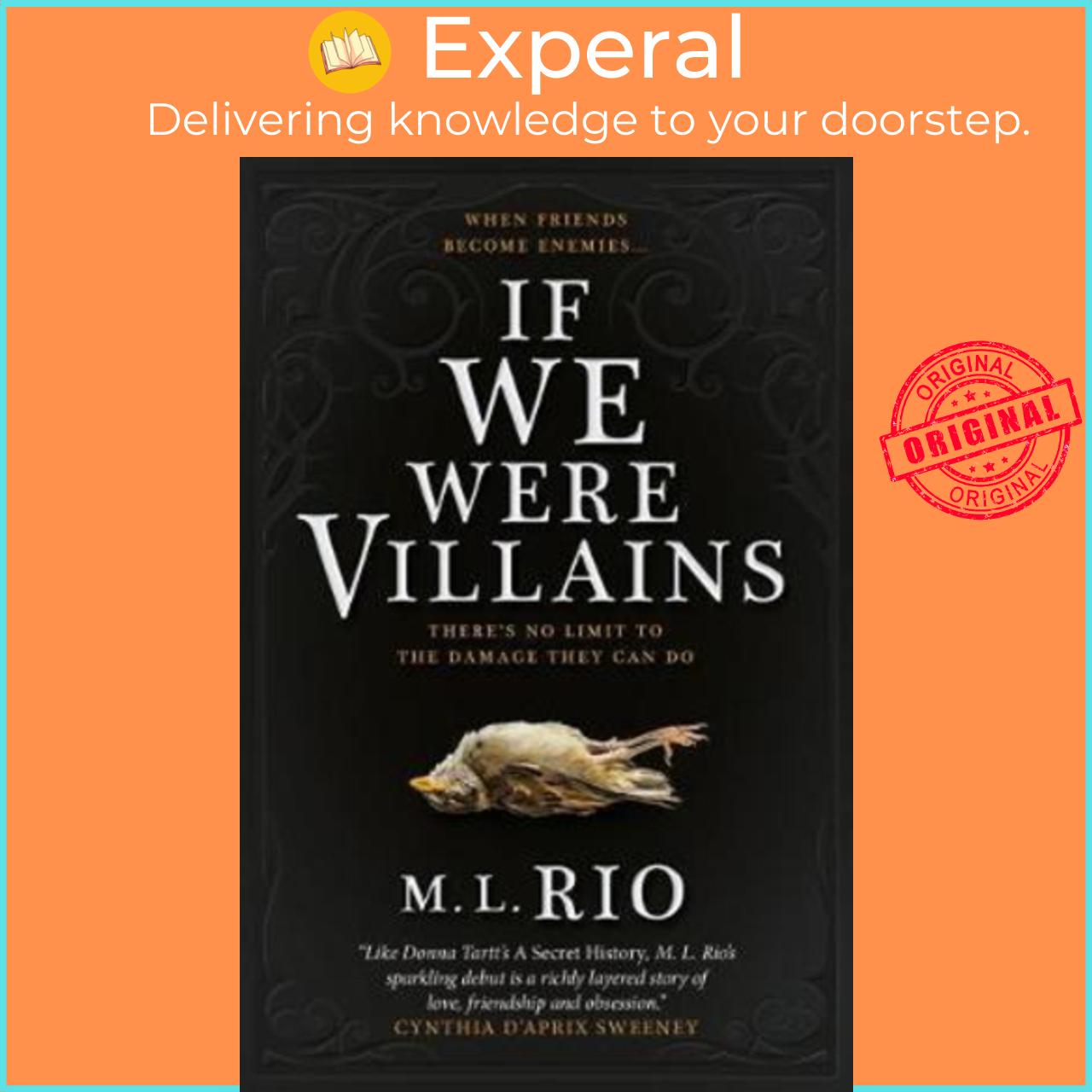 Sách - If We Were Villains By M. L. Rio Uk Edition, Paperback
