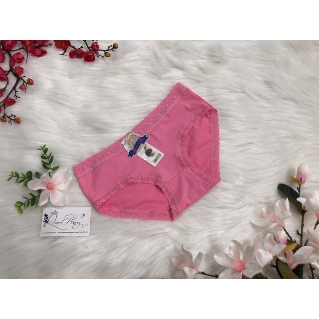 SET 10 QUẦN LÓT COTTON THÁI VIỀN REN DẬP HOA -10 quần