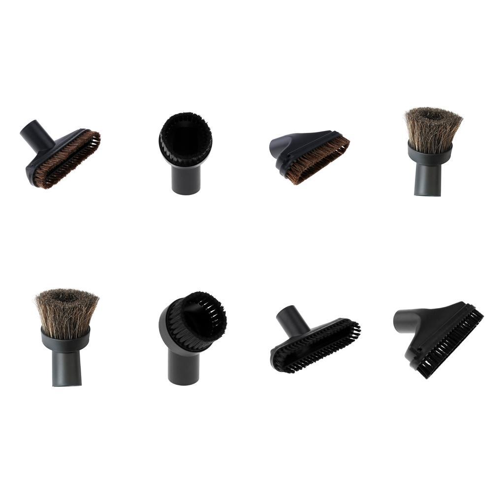8pcs 32mm Dia Vacuum Cleaner Carpet Timber Hard Floor Brush Dusting Brushes