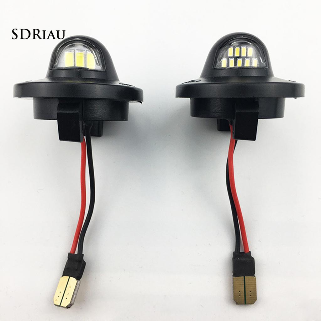 2 Đèn Led Biển Số Xe Hơi 6500k Dc12V Cho Lincoln Ford