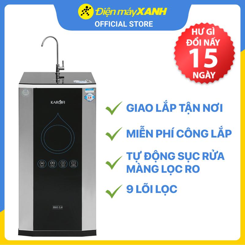 Máy lọc nước RO Karofi K9IQ 2.0 9 lõi - Hàng chính hãng