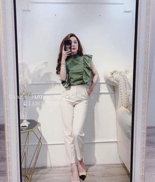 QUẦN BAGGY CÔNG SỞ chất tuyết mưa