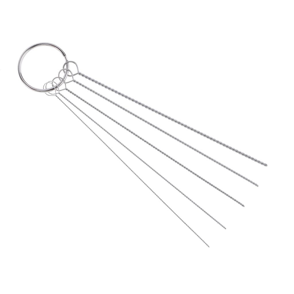 5pcs Precision Airbrush Cleaning Needles Tool for Cleaning Airbrush Machine