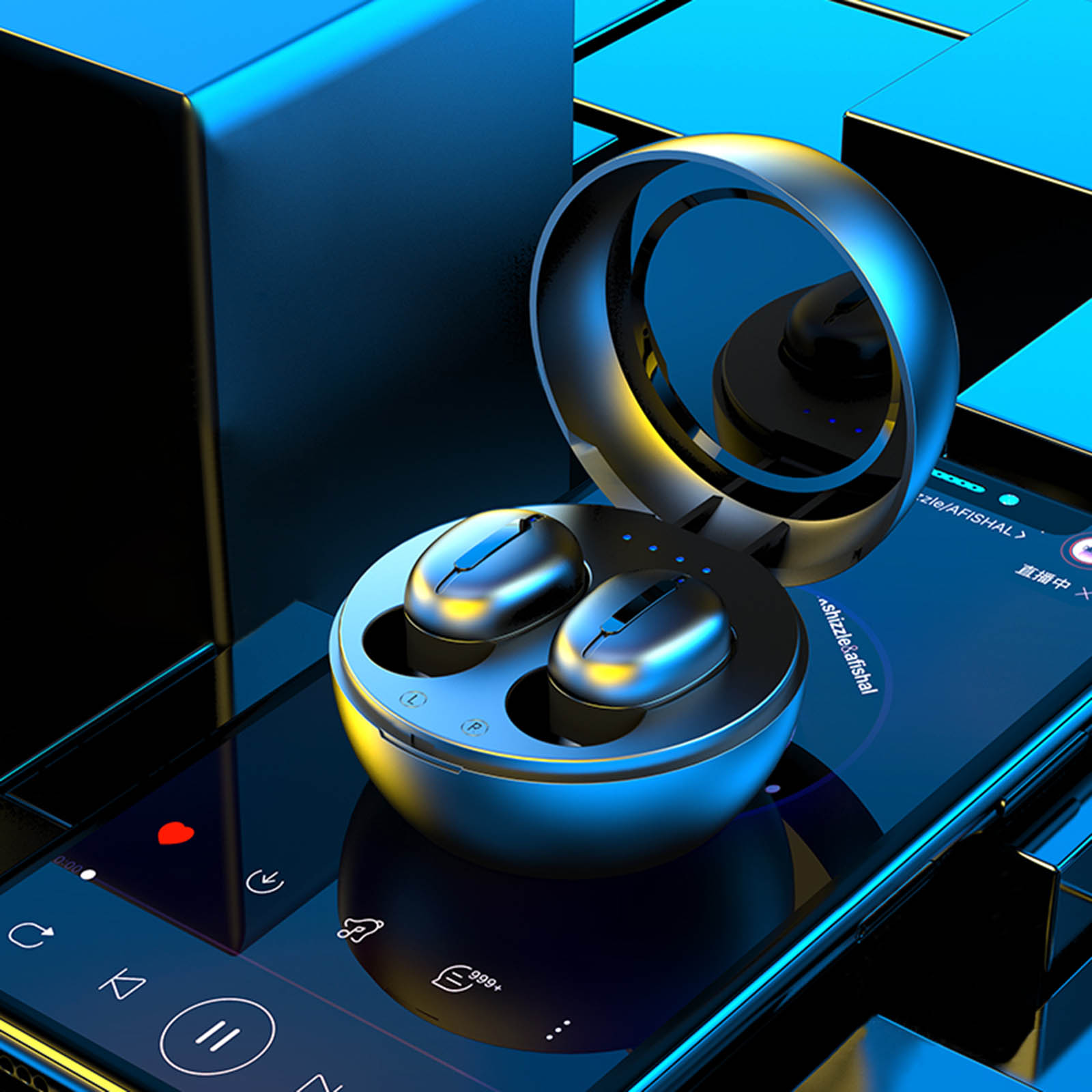 Tai Nghe Thể Thao Không Dây S8 TWS Bluetooth 5.0 Mini Có Micrô