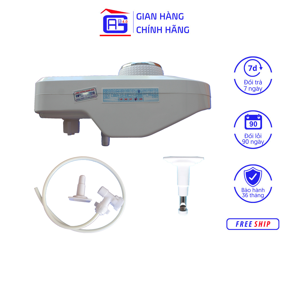 Thiết bị vệ sinh Hyundae Bidet GDB-500 Một Vòi Rửa Vệ Sinh Thông Minh Không Dùng Điện tự do điều chỉnh lực nước