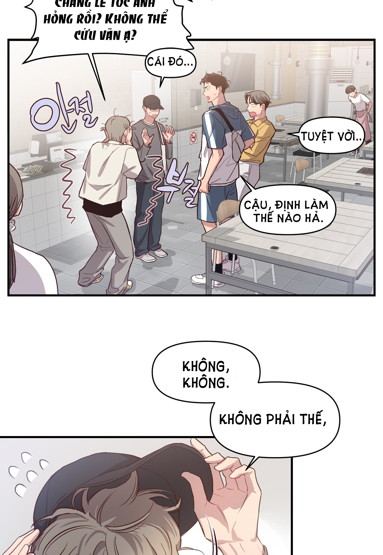 Điều Bí Mật Dưới Mái Tóc chapter 7.1 - Trang 12