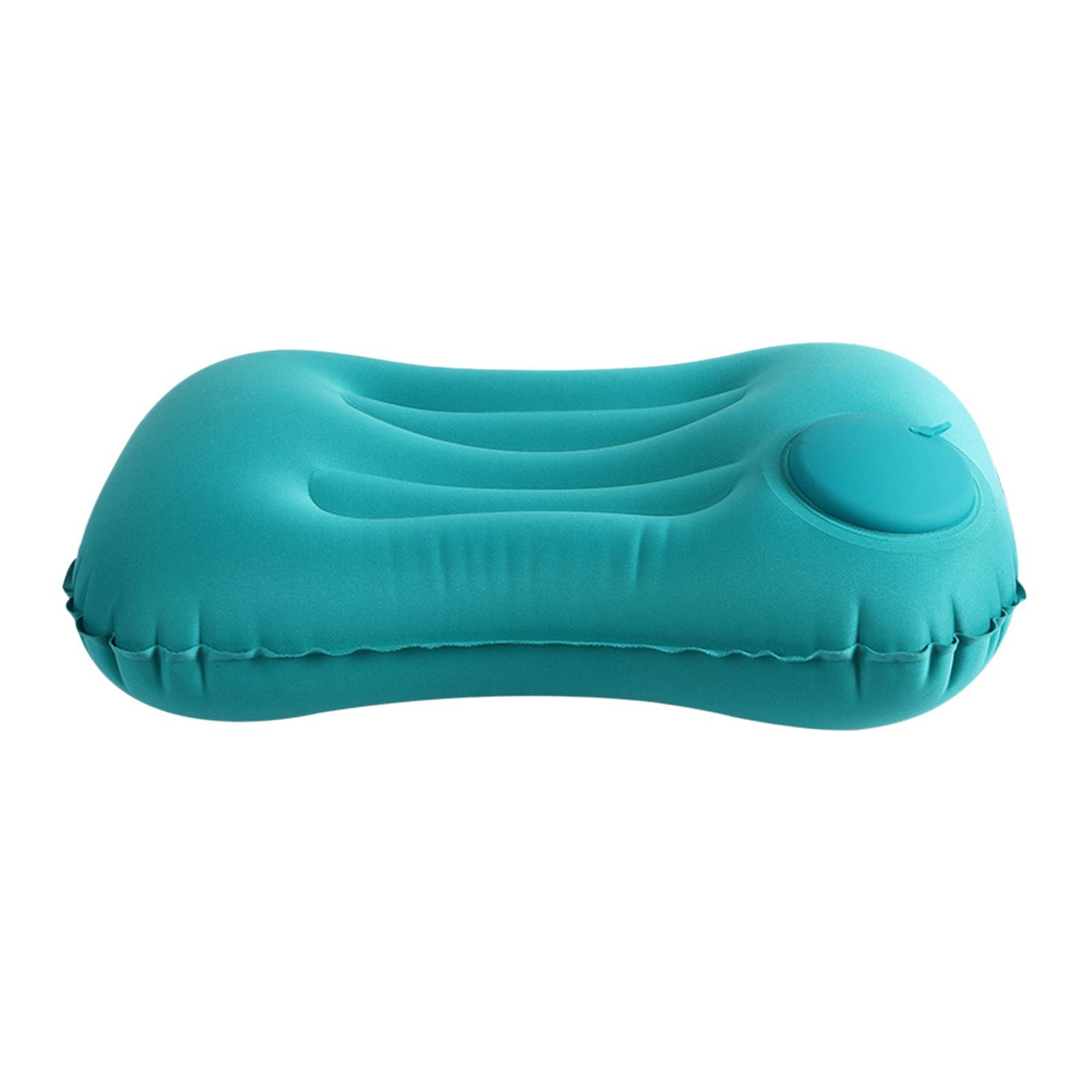Compact Travel Pillow Packable Inflating Inflatable Pillow for Desk Rest Hiking Camping