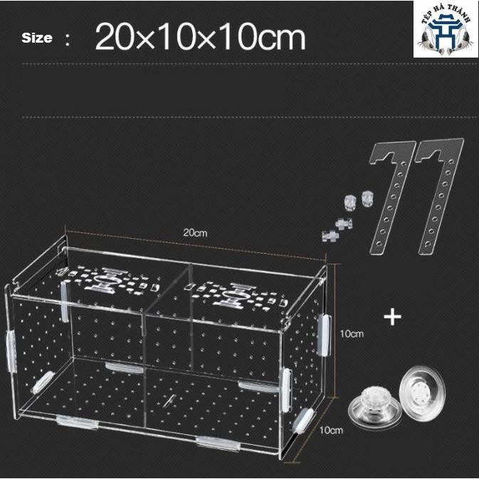 Lồng Dưỡng Cá Tép Mica Siêu Trong Cho Bể Thủy Sinh, Bể Cá Cảnh