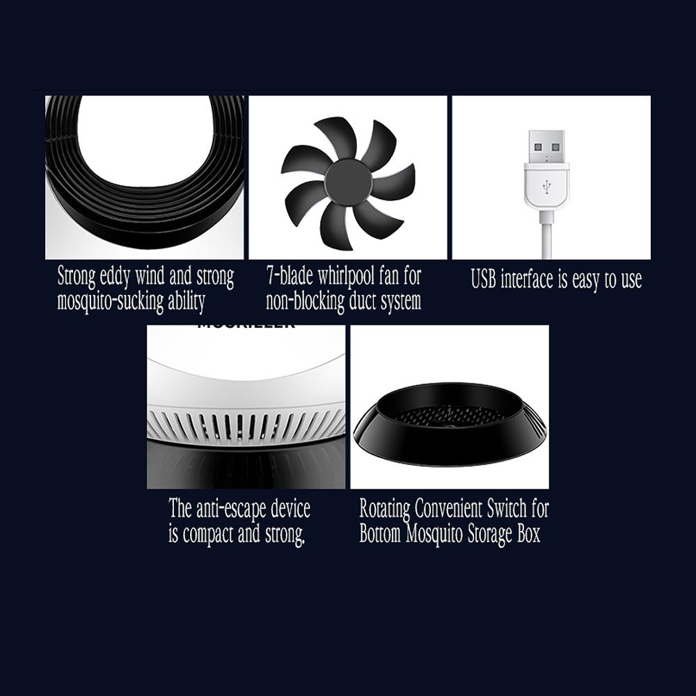 Đèn Diệt Muỗi Điện, Đèn LED Bẫy Côn Trùng Bọ Ruồi Tiện Dụng