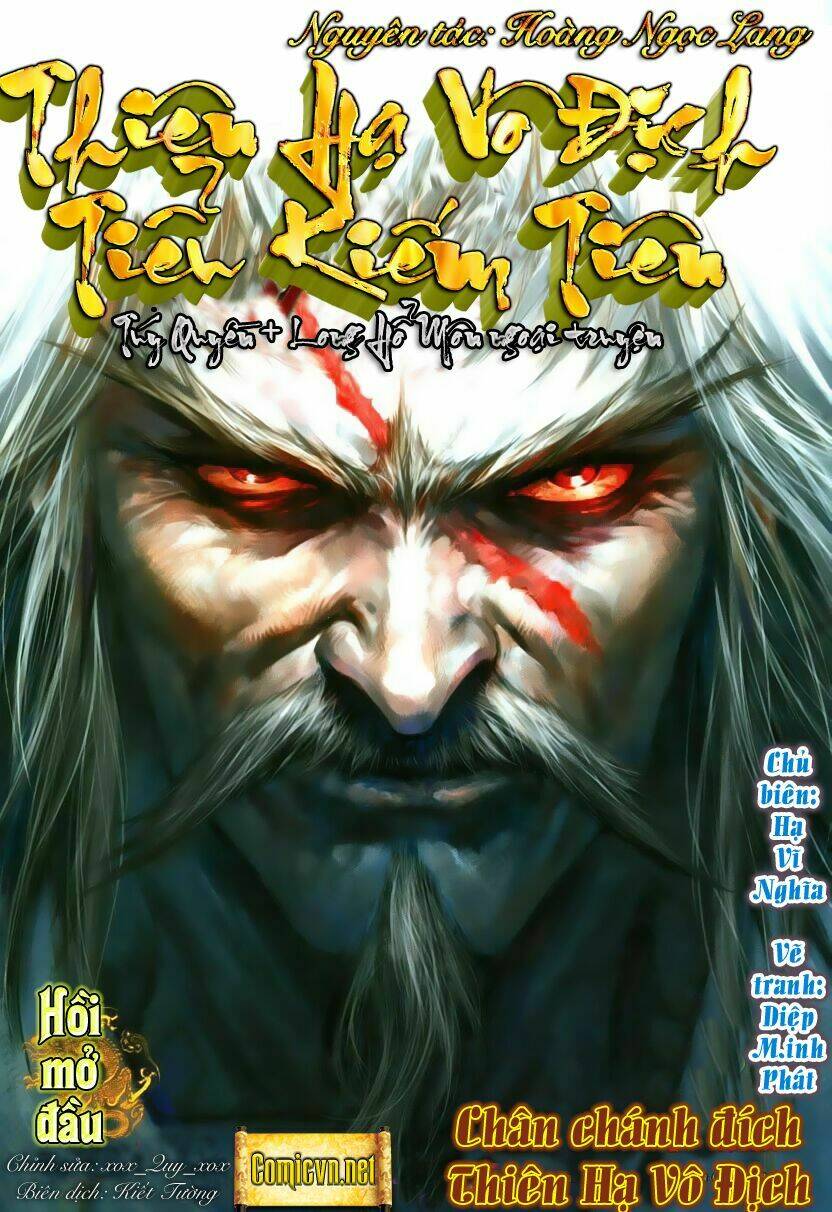 thiên hạ vô địch tiểu kiếm tiên chapter 1 2