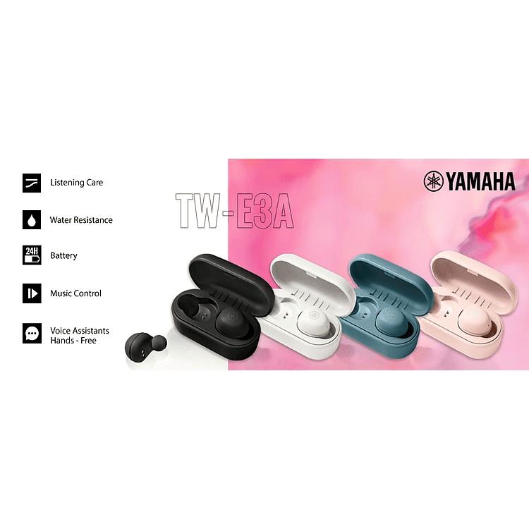 Tai nghe nhét tai True Wireless YAMAHA TW-E3A – Hồng - Hàng chính hãng