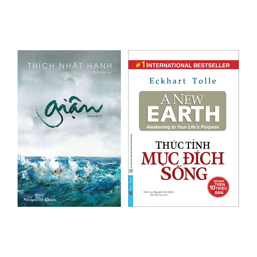 Combo 2 Cuốn Nghệ Thuật Sống Đẹp: Giận + Thức Tỉnh Mục Đích Sống