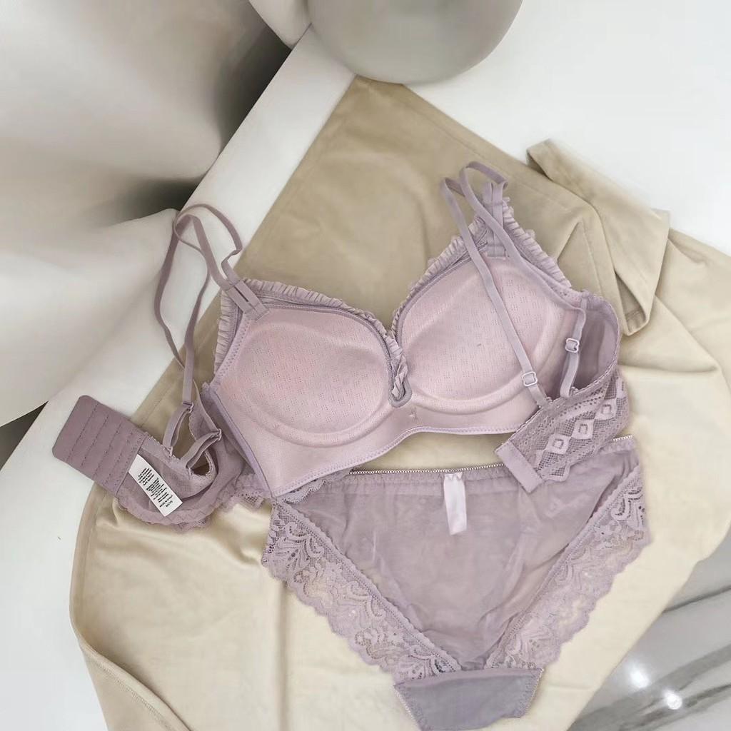 Áo Lót Ren Mềm Không Gọng Đệm Dày 5cm Nâng Ngực Thông Hơi B434