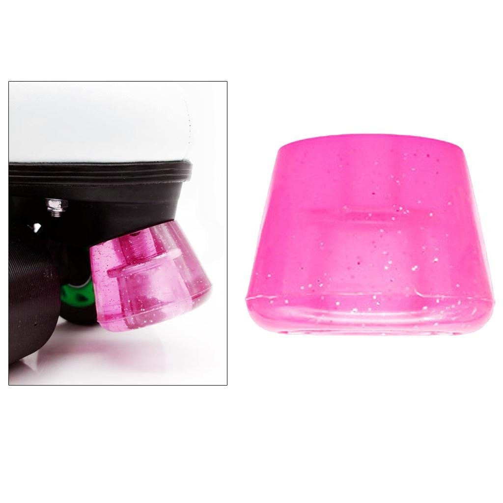 2 Pieces Skates Top Stopper Roller Inline Skates Brake Block Brake Blocks