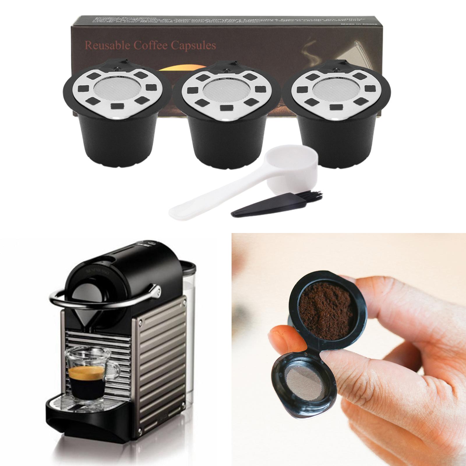 6Pcs Coffee Capsules Filters for Food Grade Eco-Friendly