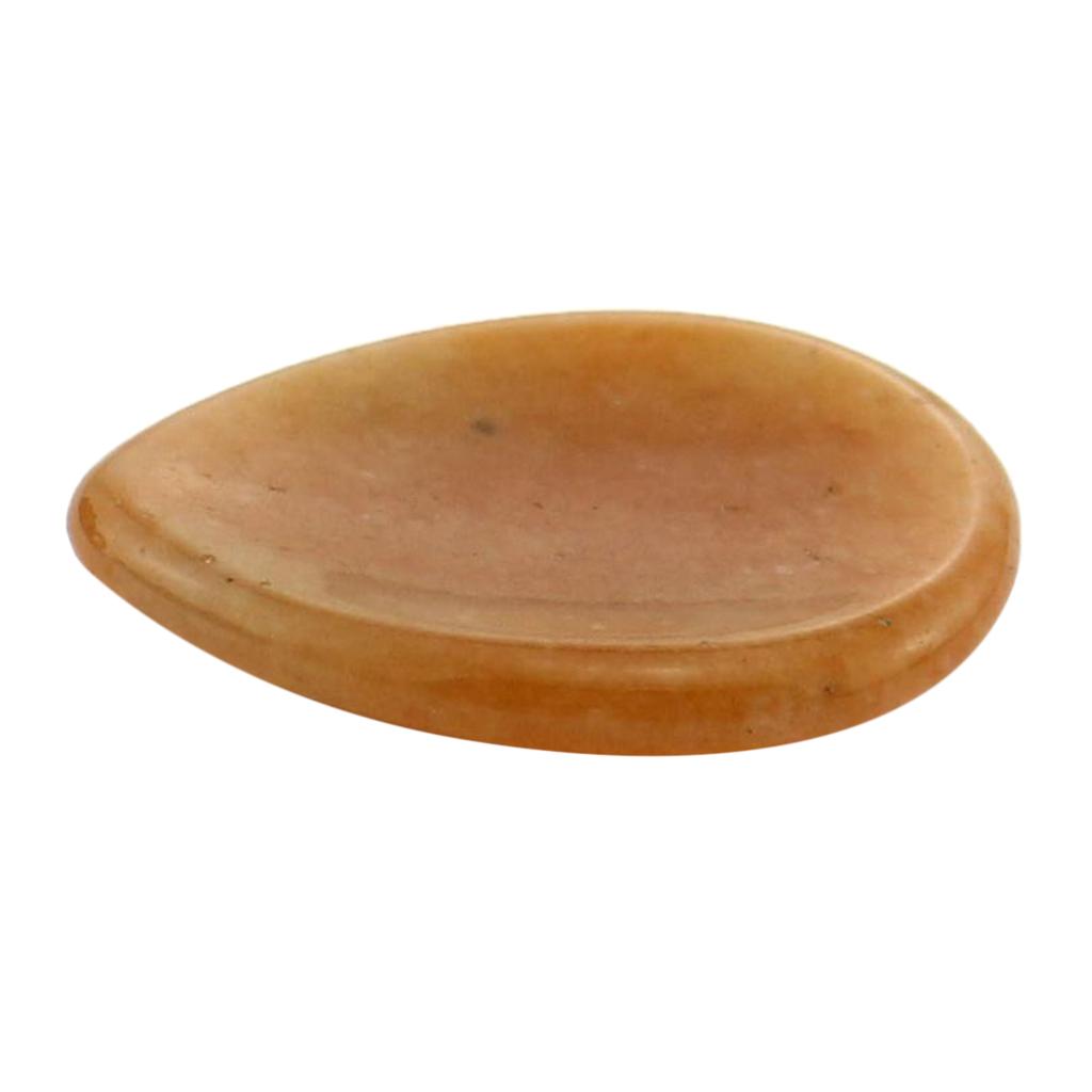 1 Piece Natural Palm Stone Hand Carved Crystal Gemstone Worry Stone Collectible