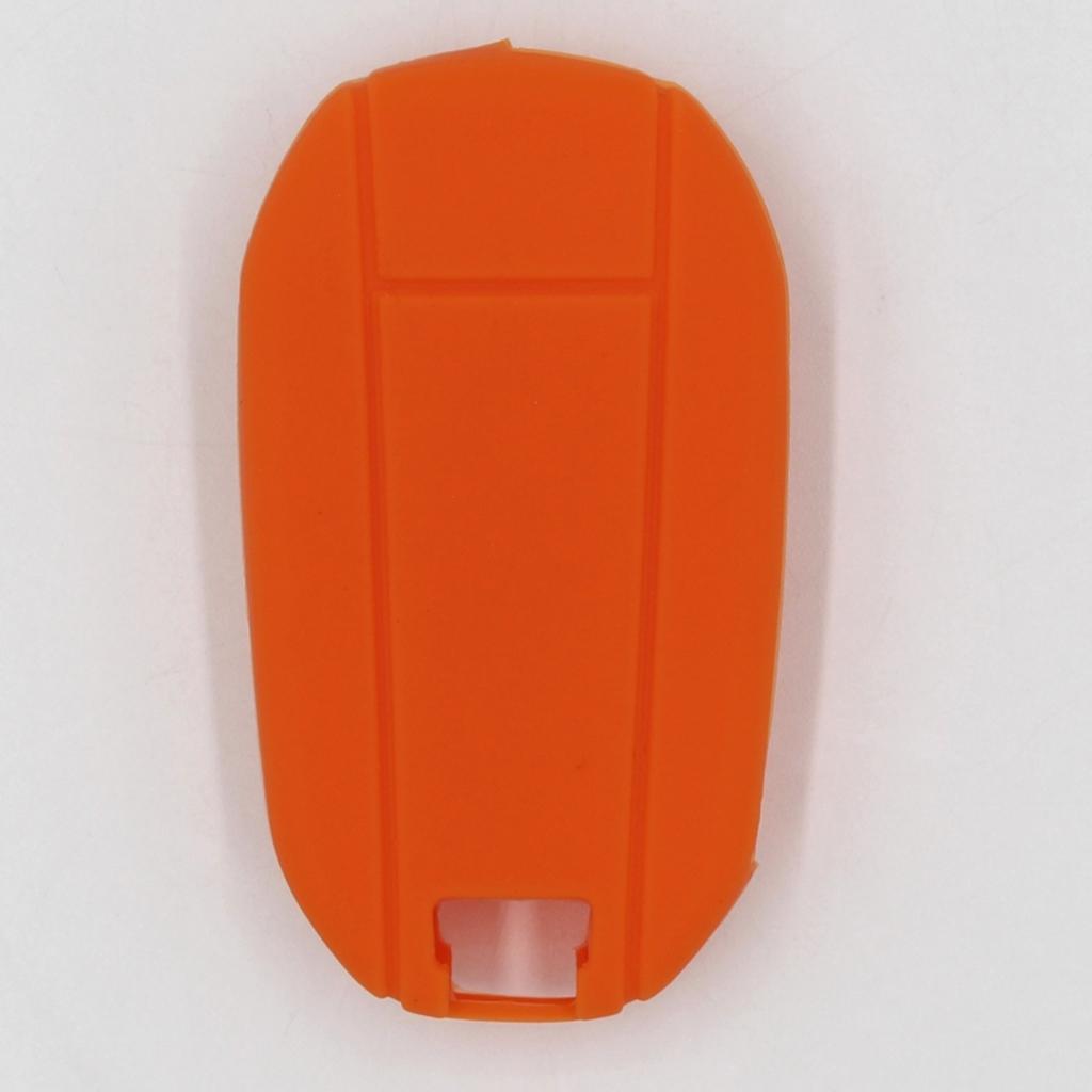 Silicone  for  Folding Remote Key Fob Case Shell Orange