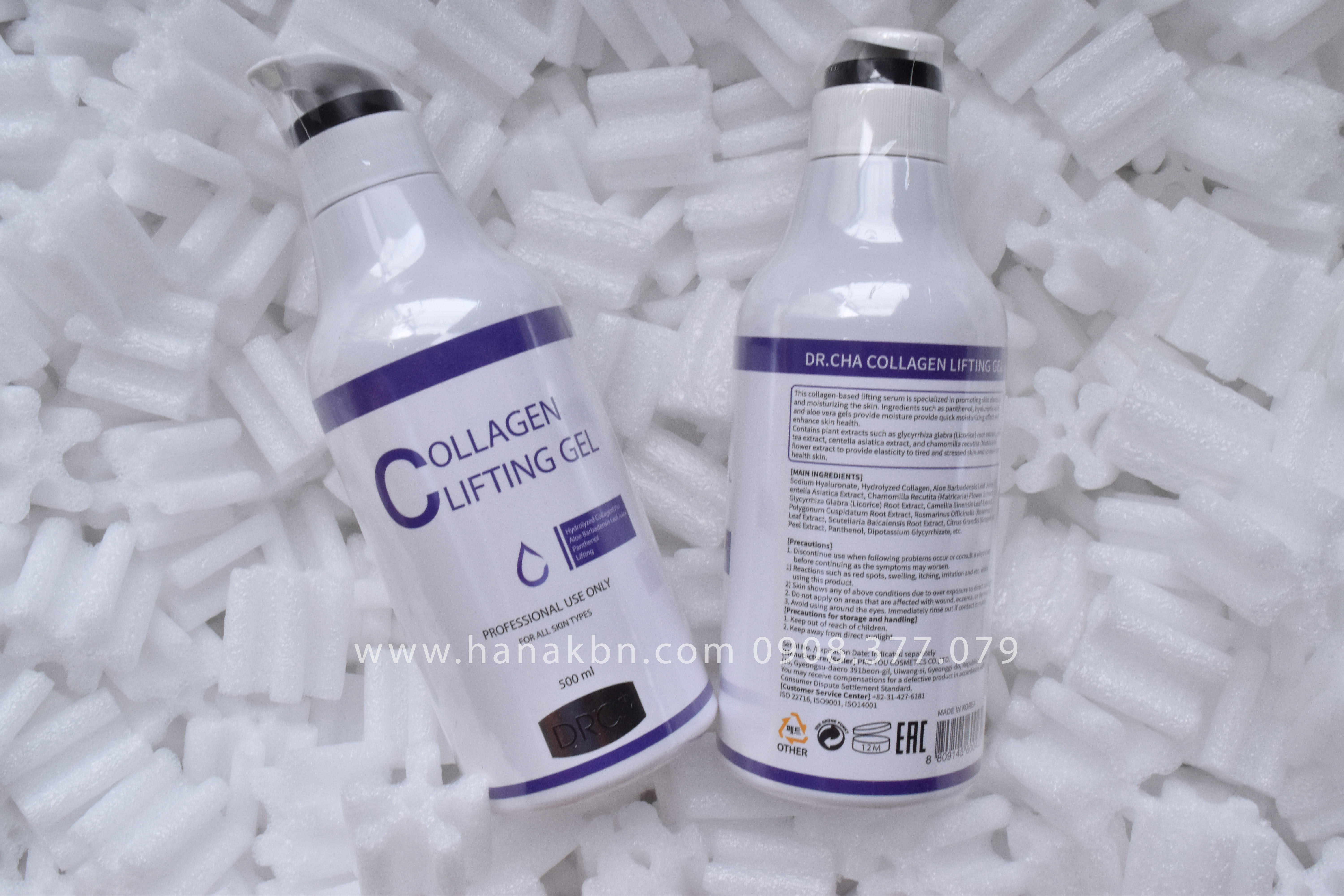 Gel Collagen Lifting - Nâng Cơ, Xóa Nhăn, Chống Lão Hóa Dành Cho Da Mặt - 500ml
