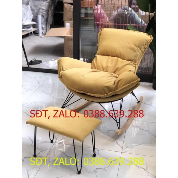 Ghế đệm thư giãn chân bập bênh cao cấp