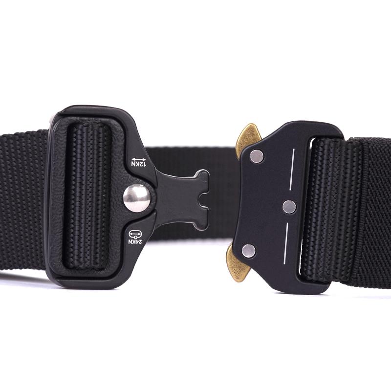 Chiến Thuật Quân Đội Dây Ngoài Trời Nylon Thon Eo Với Tự Động Khóa Kim Loại Phụ Kiện Móc Treo Cho Săn Bắn Cảnh Sát Làm Nhiệm Vụ Nam Quân Sự