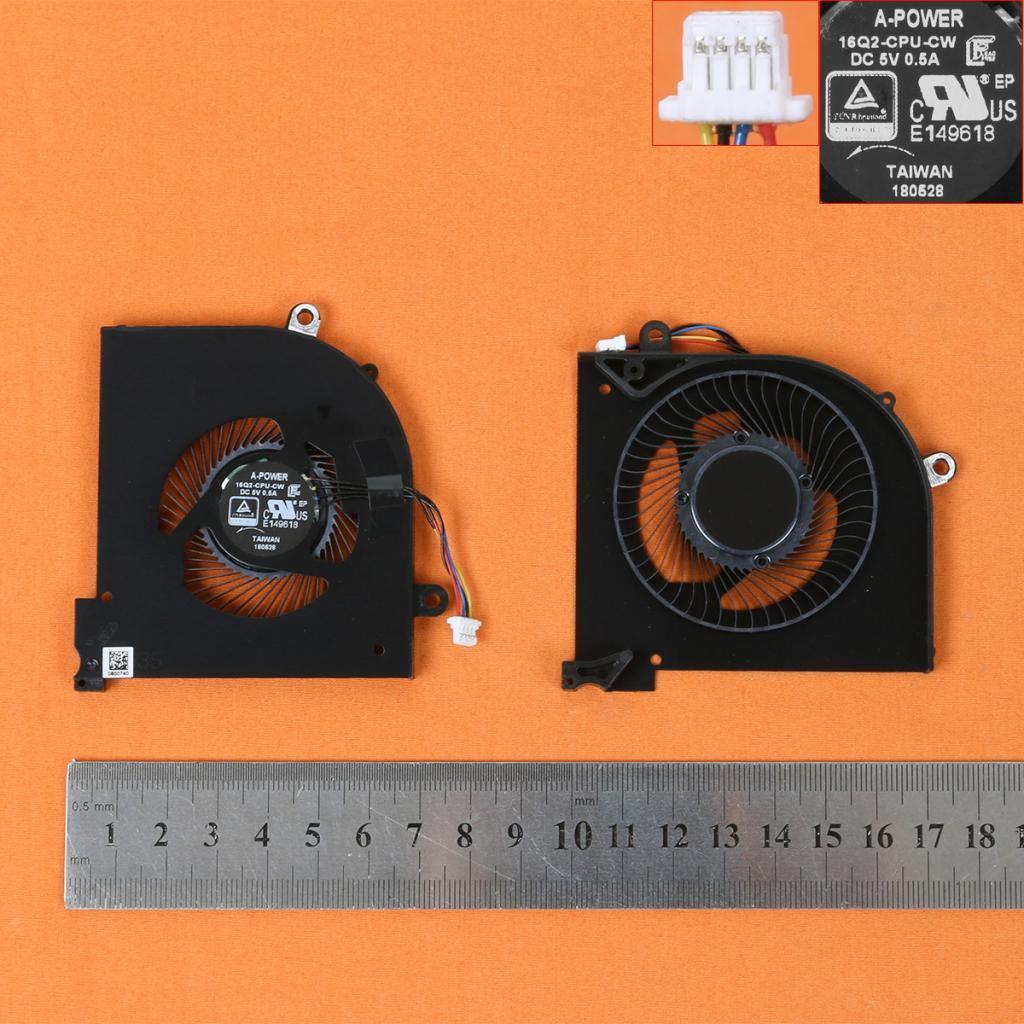 Laptop CPU Cooling Fan for MSI GS65VR 16Q2