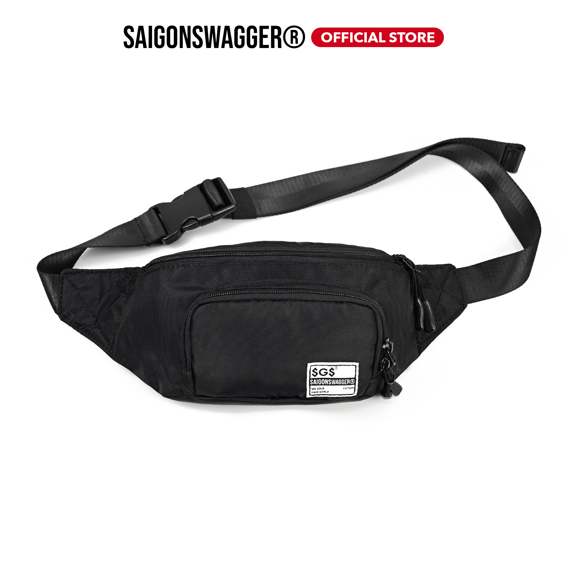 Túi Bao Tử SAIGON SWAGGER SGS Belt Bumbag-Nhiều Ngăn, Chống Thấm