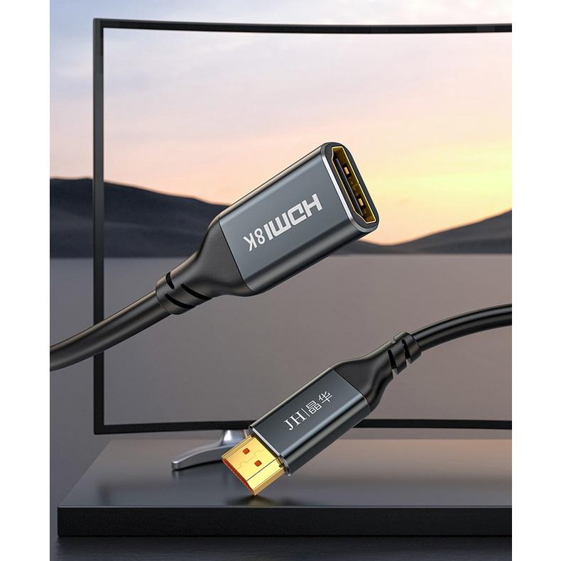 Cáp HDMI HDMI 2.1, cáp nối HDMI 2.1 độ phân giải 8k60hz/ 4k120hz/ 2k144hz - JH H676/ H678 - Hồ Phạm