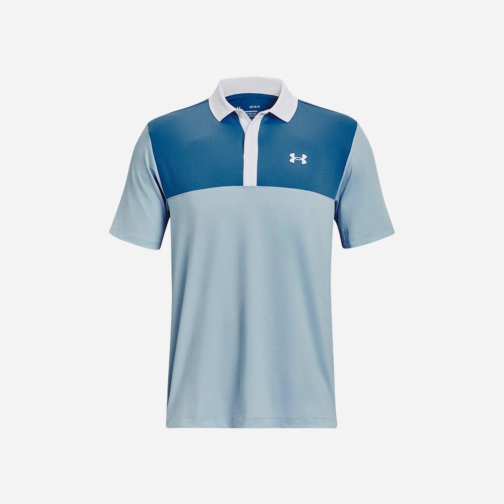 Áo polo thể thao nam Under Armour Perf 3.0 Color Block - 1377375-490