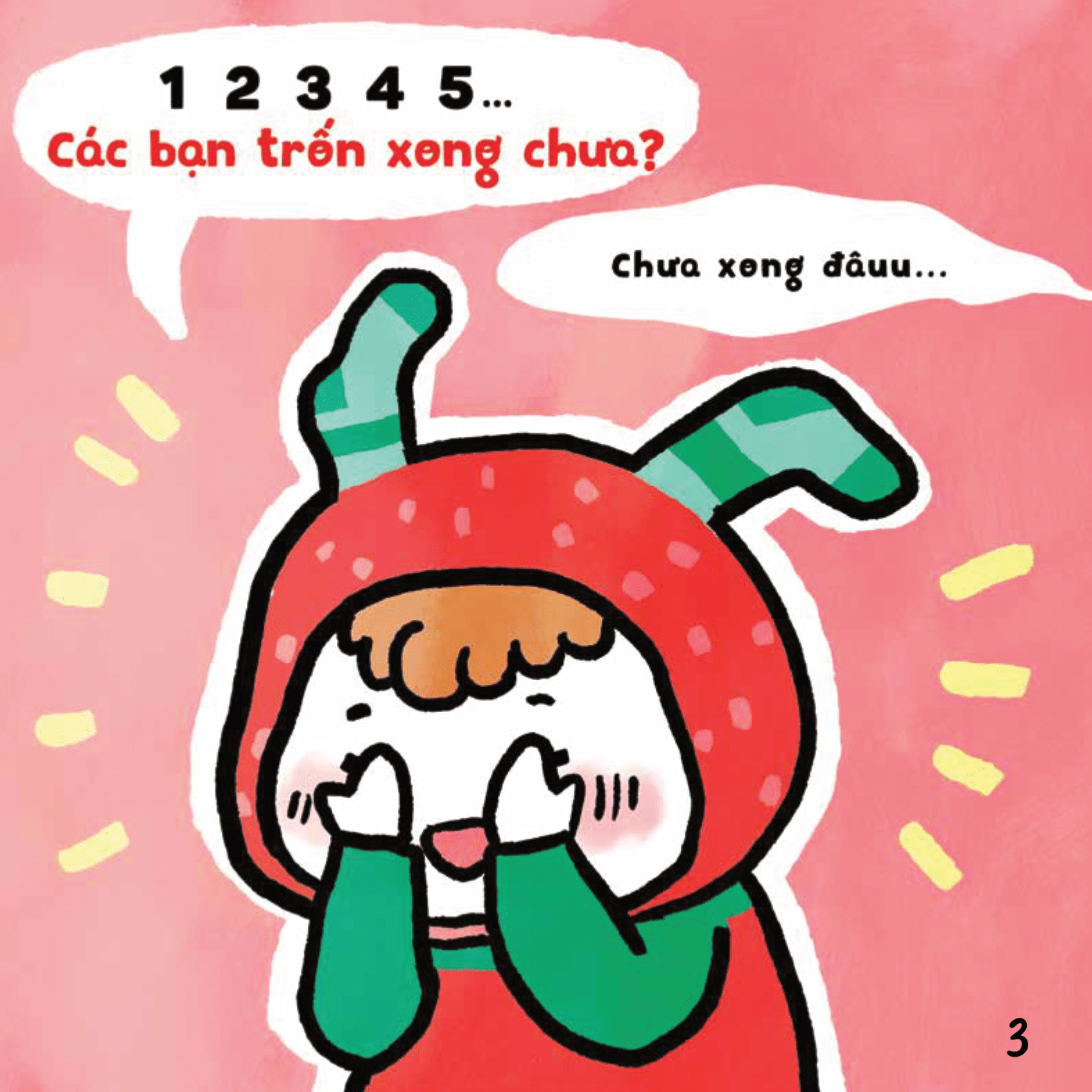 Ehon Em Bé Hạnh Phúc - Bé Vui Bé Khỏe: Chơi Trốn Tìm